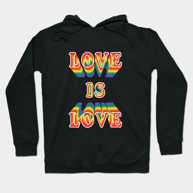 Love is love, no matter the sexual preference Hoodie by RomArte